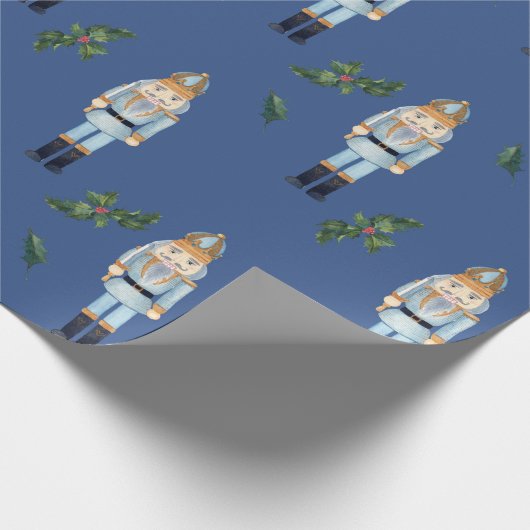 Papier Cadeau Casse-noix mignon de Noël (Coin)