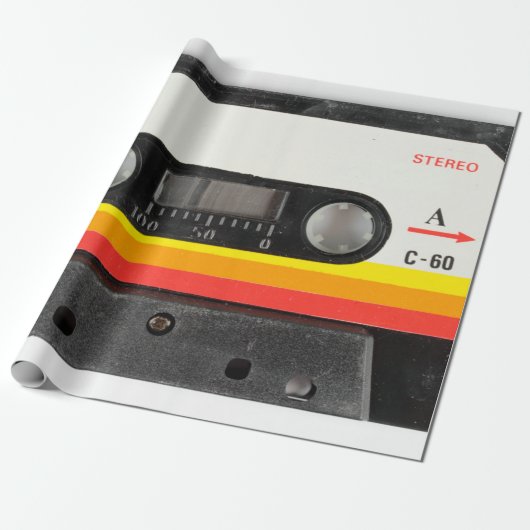 Papier Cadeau cassette (Déroulé)
