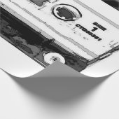 Papier Cadeau Cassette Pop Art (Coin)