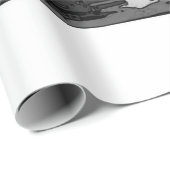 Papier Cadeau Cassette Pop Art (Coin rond)