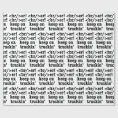 Papier Cadeau Casseur ! casseur ! continuez à rouler // Code HTM (Plat)