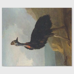 Papier Cadeau Cassowary (Oiseau australien) (Art animal sauvage)