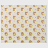 Papier Cadeau Castor tendre certifié (Plat)