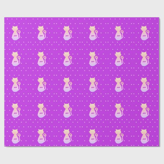 Papier Cadeau Cat (Plat)