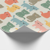 Papier Cadeau Cat (Coin)