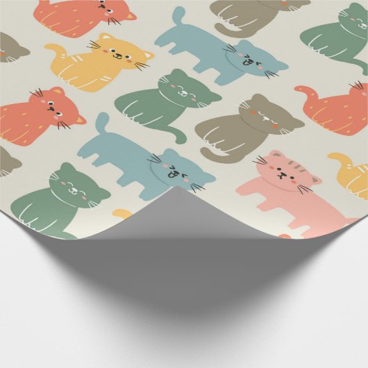 Papier Cadeau Cat (Coin)