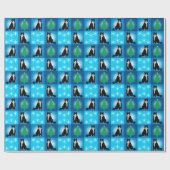 Papier Cadeau Cat de Tuxedo (Plat)