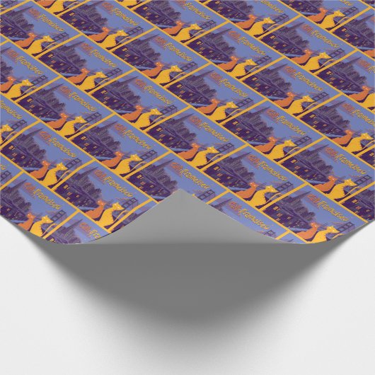 Papier Cadeau Cat Francisco (Coin)