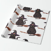 Papier Cadeau Cat Halloween (Déroulé)