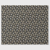 Papier Cadeau Cat Paisley (Plat)
