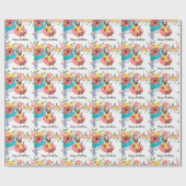 Papier Cadeau Cat Pool Party for Cat lovers (Plat)