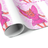 Papier Cadeau Cataire : NON ! (Coin rond)