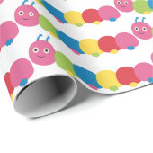 Papier Cadeau Caterpillar (Coin rond)