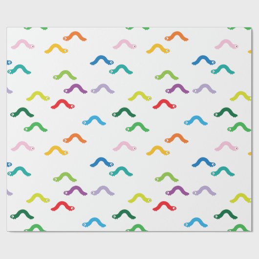 Papier Cadeau Caterpillar (Plat)