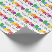 Papier Cadeau Caterpillar Book Worm (Coin)