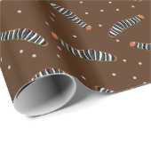 Papier Cadeau Caterpillar & Dots (Coin rond)