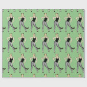 Papier Cadeau catgirl (Plat)