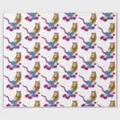 Papier Cadeau catgirl (Plat)