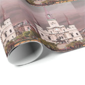 Papier Cadeau Cathédrale de la Nouvelle-Orléans (Coin rond)