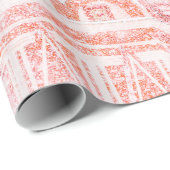 Papier Cadeau Cathédrale Saint-Basile en tempête de neige (Coin rond)