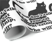 Papier Cadeau Catnip (Coin rond)