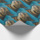 Papier Cadeau Catnip Cat (Coin)