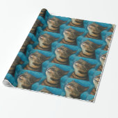 Papier Cadeau Catnip Cat (Déroulé)