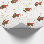 Papier Cadeau Cavalier du Parti Cute Confetti (Coin)