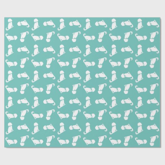 Papier Cadeau Cavalier King Charles Spaniel Chien Chien Chien Ch (Plat)