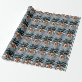 Papier Cadeau Cavalier King Charles Spaniel Noël (Déroulé)