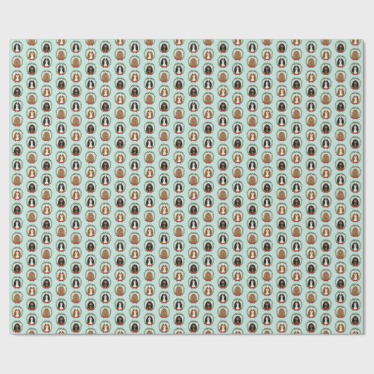 Papier Cadeau Cavalier roi Charles (Plat)