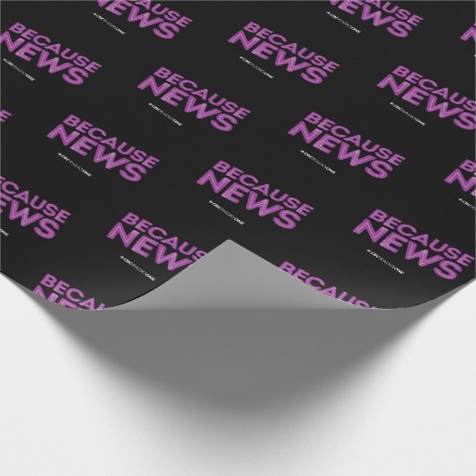Papier Cadeau CBC Parce que les nouvelles (Coin)