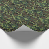 Papier Cadeau Ccamouflage noir (Coin)