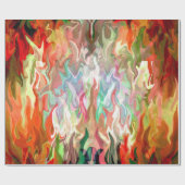 Papier Cadeau Ce feu qui brûle de l'intérieur... (Plat)