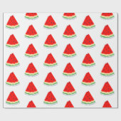 Papier Cadeau Ce n'est pas une pastèque (Plat)