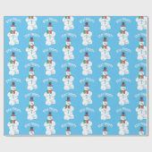 Papier Cadeau Ce Noël est froid (Plat)