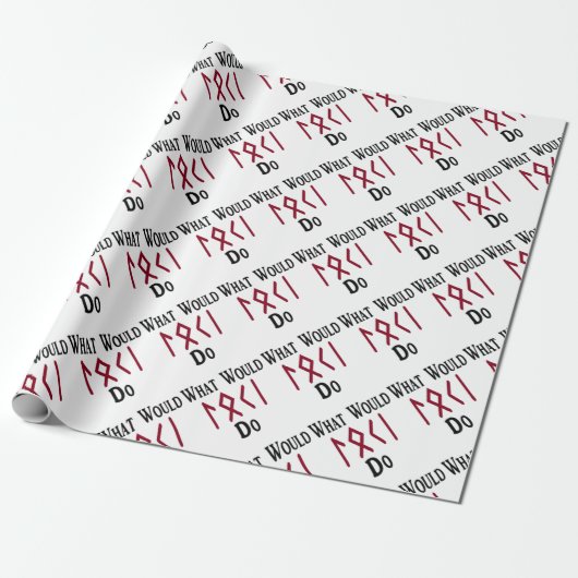 Papier Cadeau Ce qui LOKI ferait (Déroulé)