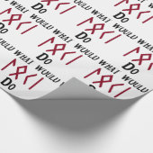 Papier Cadeau Ce qui LOKI ferait (Coin)