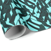 Papier Cadeau Ce sentiment turquoise..... (Coin rond)