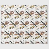 Papier Cadeau Ceintures Cravate Bijoux Mens Mode (Plat)