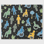 Papier Cadeau Celebrate Diversity | Inclusive Disability Awarene (Plat)