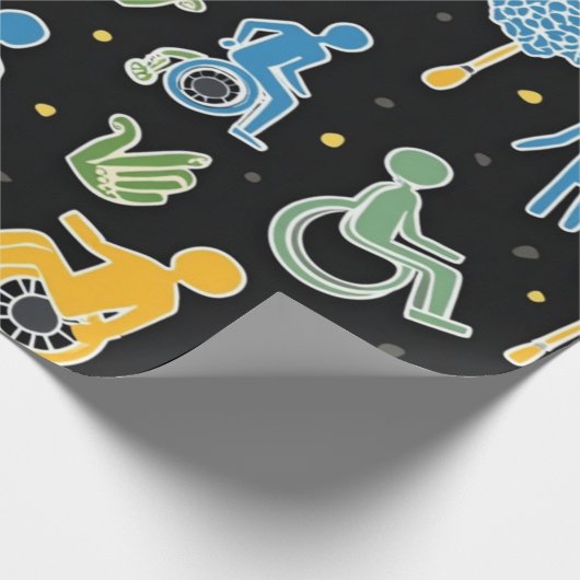 Papier Cadeau Celebrate Diversity | Inclusive Disability Awarene (Coin)