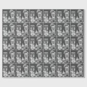 Papier Cadeau Célébration avec le papier d'enveloppement des Cho (Plat)