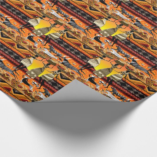 Papier Cadeau Célébration de Kwanzaa (Coin)