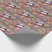 Papier Cadeau Célébration de Slothful (Coin)