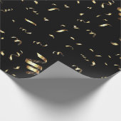 Papier Cadeau Célébration dorée (Coin)