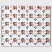 Papier Cadeau Célébrez avec l'atout (Plat)