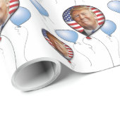 Papier Cadeau Célébrez avec l'atout (Coin rond)