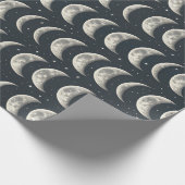 Papier Cadeau Celestial Moon Phase (2) (Coin)