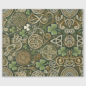Papier Cadeau Celtic Bloom (Plat)